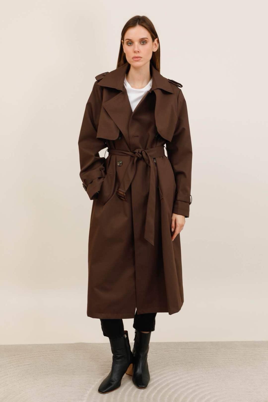 Trench-coat long classique – Image 10