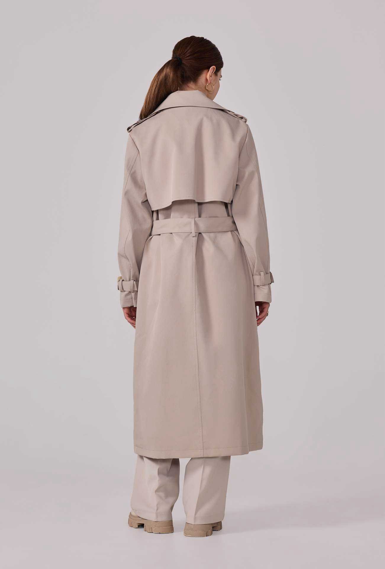 Trench-coat long classique – Image 3