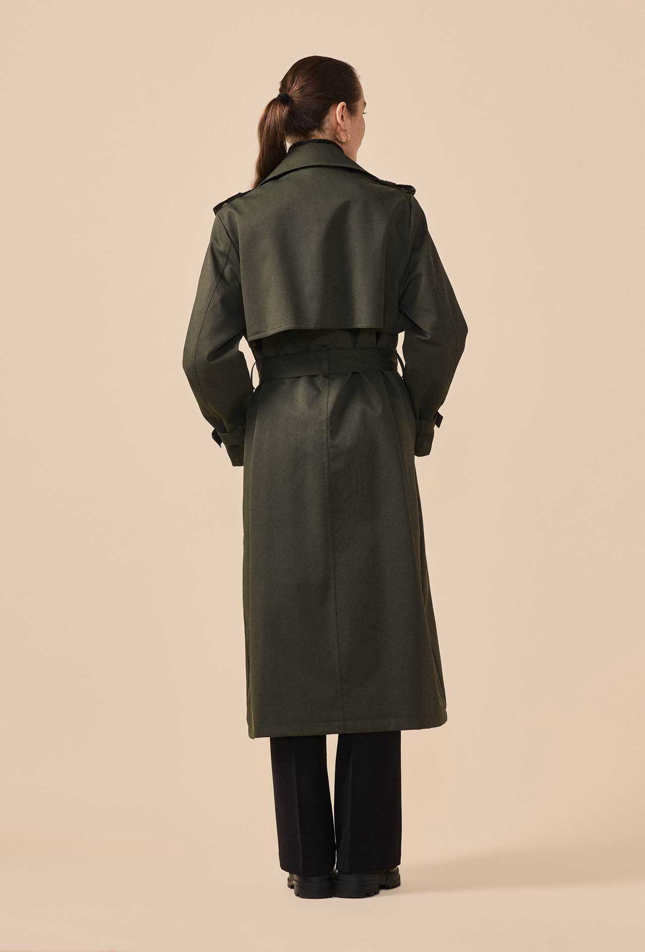 Trench-coat long classique – Image 9