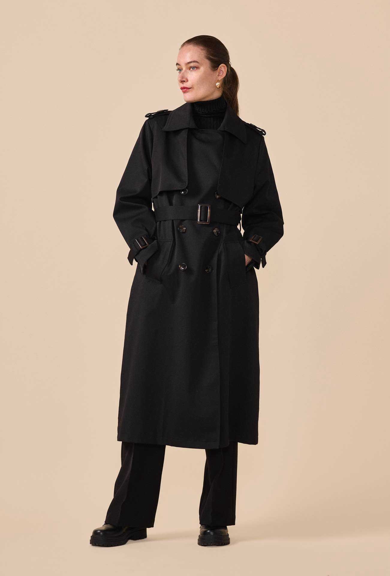 Trench-coat long classique – Image 6