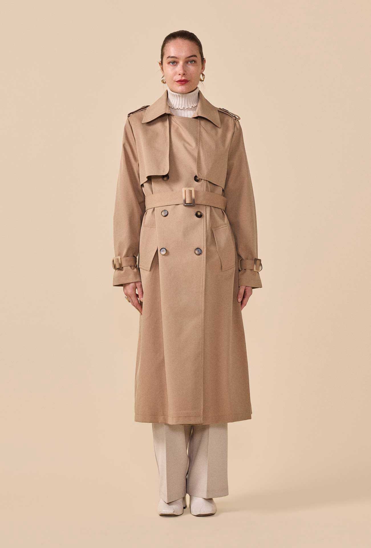 Trench-coat long classique – Image 4