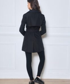 Alternative view of Trench-coat court ceinturé