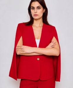 Cape blazer chic – Image 3