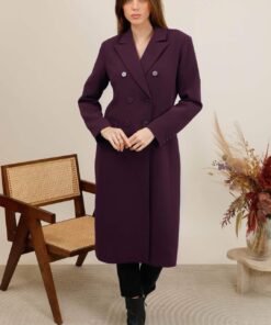 Manteau long esprit blazer – Image 8