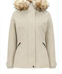 Parka cintrée à capuche fourrure – Image 3