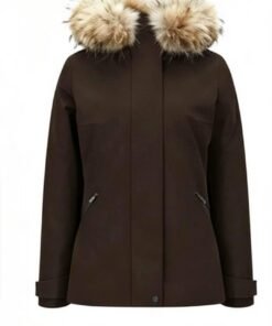 Parka cintrée à capuche fourrure – Image 4