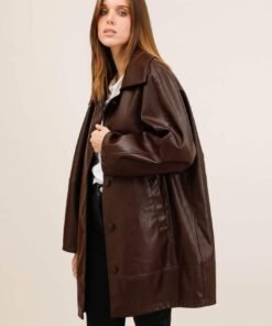 Veste Oversized en Similicuir – Image 5