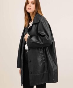 Veste Oversized en Similicuir
